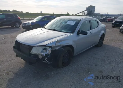 2012 Dodge Avenger Se z USA, uszkodzony, nr VIN 1C3CDZAB7CN310499